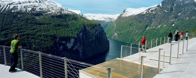 Viewpoint Geirangerfjord. 
Photo: CH / Innovation Norway .