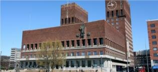 Oslo Town Hall. 
Photo: Petter Foss/ MFA Norway.